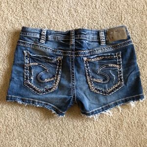 Silver Jeans brand jean shorts